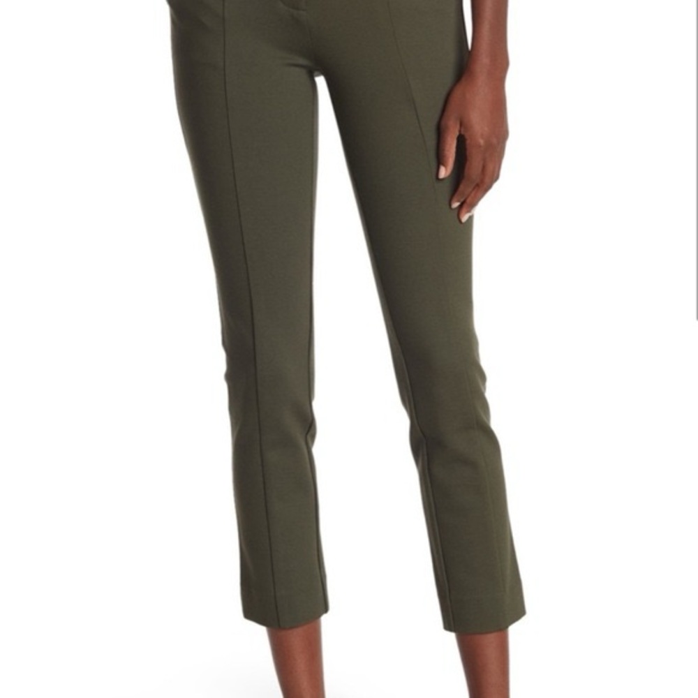 Something Navy High Waisted Suit Pants in Army Green / Olive size 2 - Picture 4 of 6